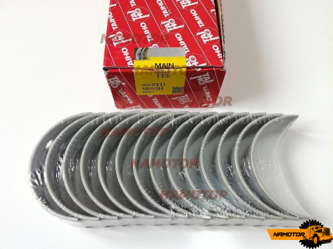 Вкладыши коренные FE6 M092H, MS-2800GP, 12213-Z5500, 12213-Z5505, 12213-Z5519, 12213-Z5564 (SIZE STD) TAIHO Japan 